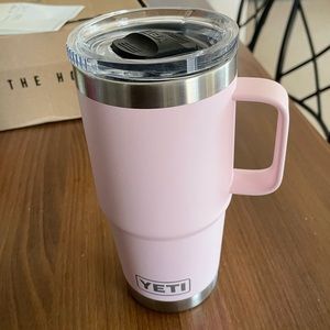 Euc Yeti Ice Pink Mug Stronghold lid